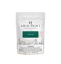 Montclair Milk Paint by Homestead House 50g pouch with farm design and health warning on white label.