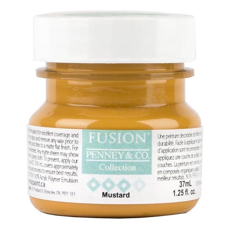 Mustard Fusion Mineral Paint @ Painted Heirloom