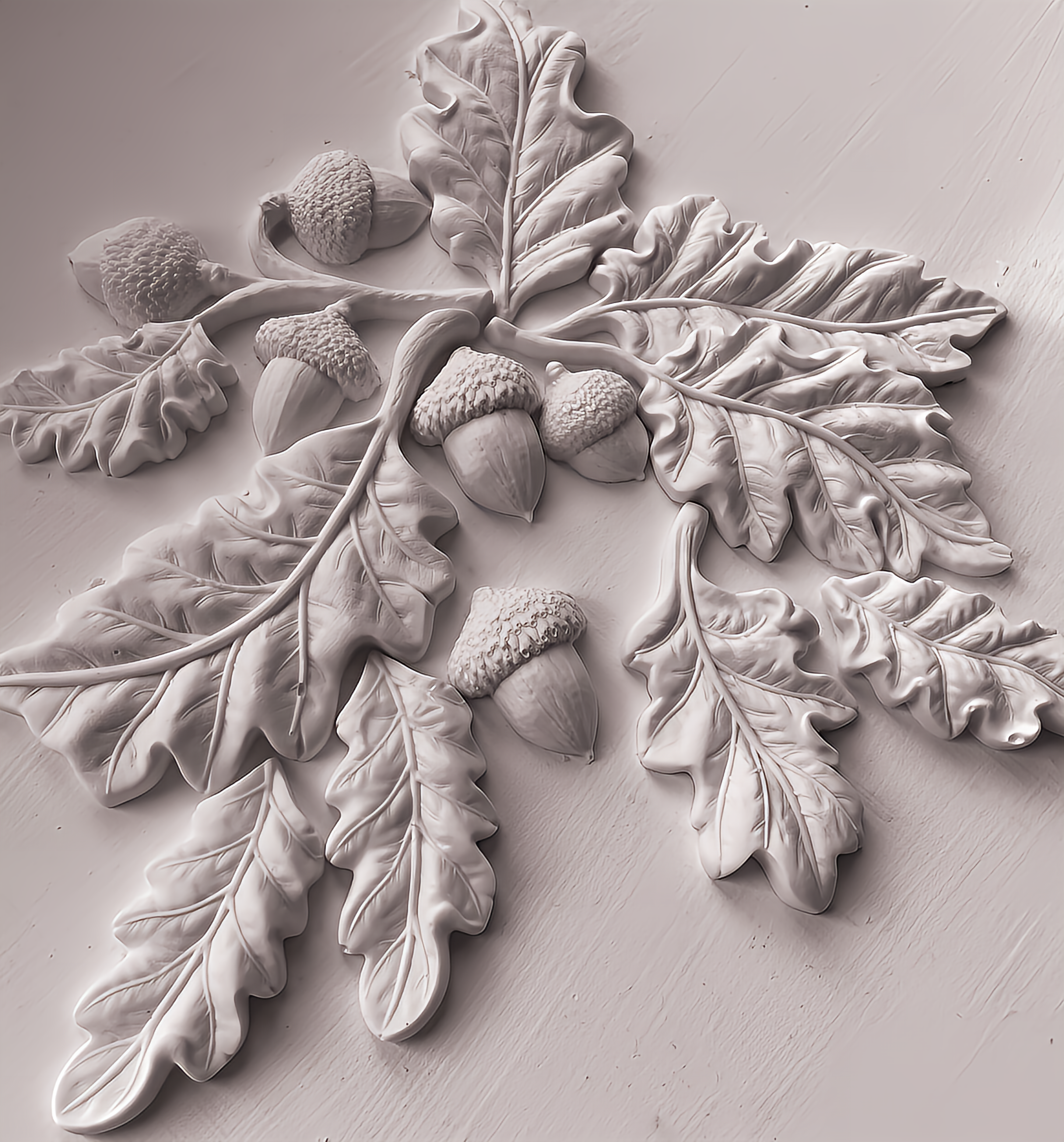Oak Leaves & Acorns Mould by IOD - Iron Orchid Designs @ The Painted Heirloom