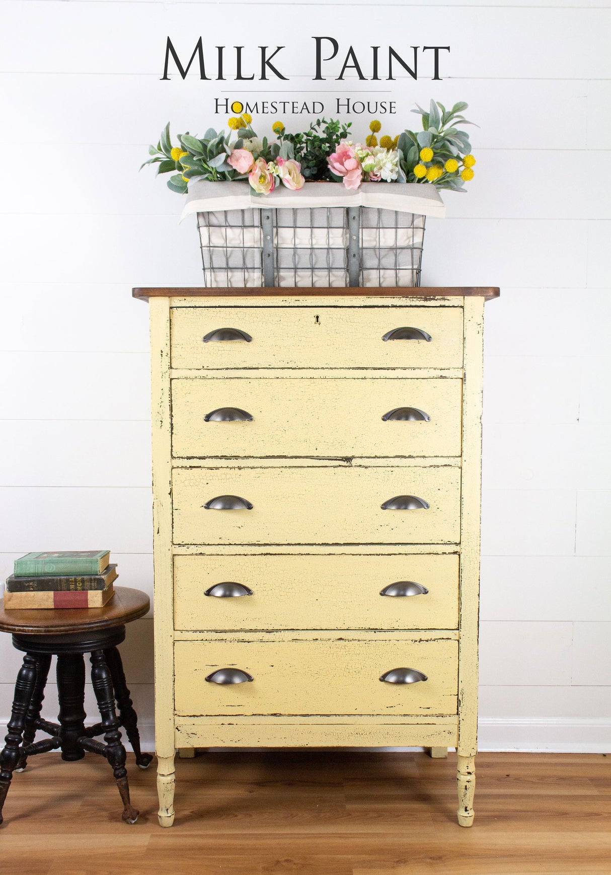 Ochre Milk Paint by Homestead House-The Painted Heirloom