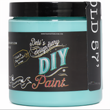Old ’57 by DIY Paint Co., eco-friendly turquoise chalk and clay paint for furniture projects.