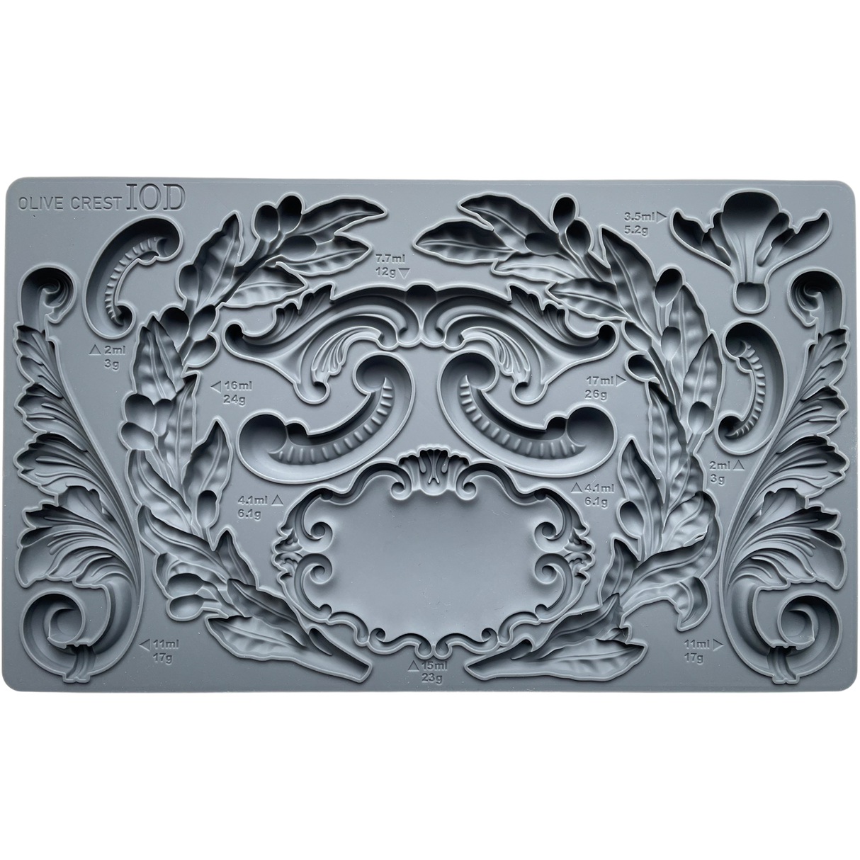 Olive Crest Mould by IOD - Iron Orchid Designs @ The Painted Heirloom