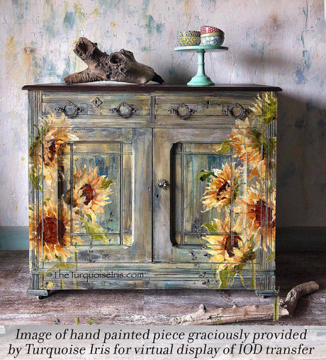 Painterly Florals Decor Transfer Set by IOD - Iron Orchid Designs @ Painted Heirloom