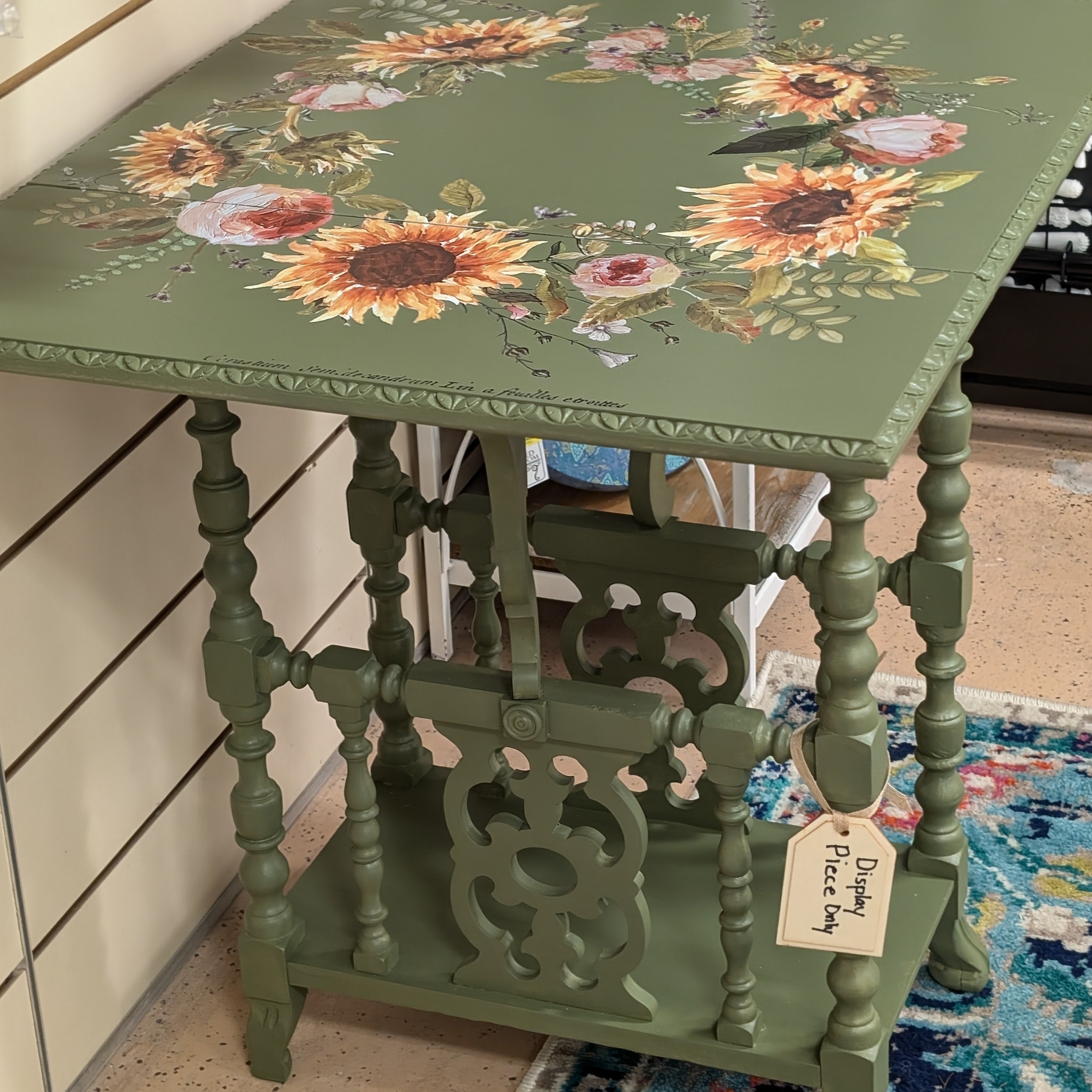 Painterly Florals Decor Transfer by IOD - Iron Orchid Designs @ The Painted Heirloom