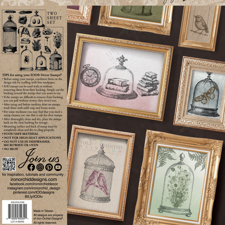 Pastiche Stamp by IOD - Iron Orchid Designs @ The Painted Heirloom