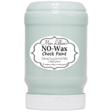 Miss Lillian’s Patina No-Wax Chock Paint, pale mint green, chalk paint for furniture restoration.