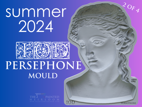 Persephone Mould by IOD, Iron Orchid Designs, Summer 2024 release.