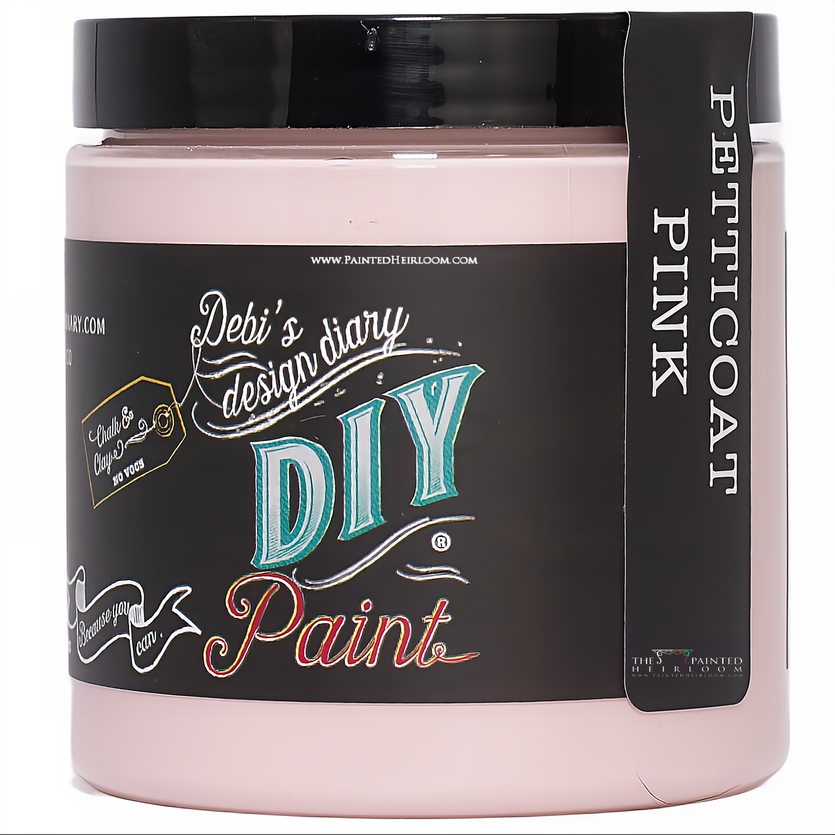 Petticoat Pink DIY Paint @ The Painted Heirloom