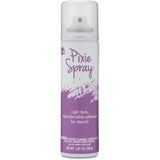 Notions Pixie Spray, 3.81 oz can with purple and white label, for repositionable adhesive use.