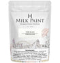Homestead House Porcelain Milk Paint 50g bag with warning label at the bottom of the package.