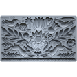 Primitive Mould by IOD featuring detailed floral, leaf, bird, and animal designs for crafting projects.