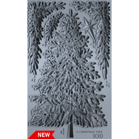 O Christmas Tree Mould (Limited Release) by IOD - Iron Orchid Designs