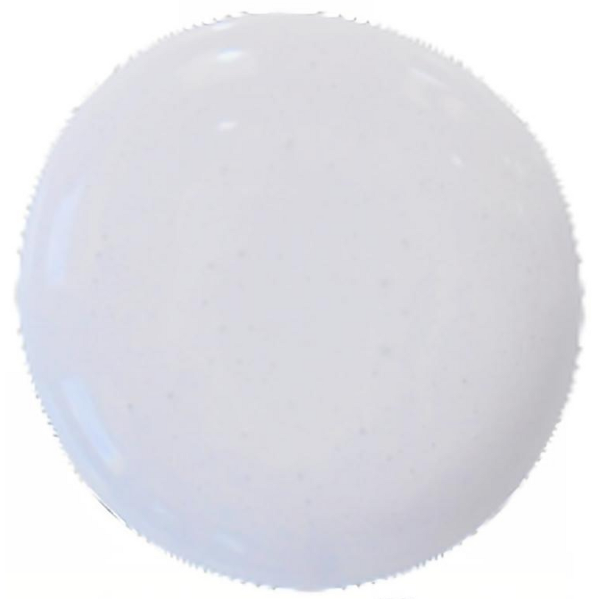 Glossy round surface in Purple Posies by Old Fashioned Milk Paint on a plain white background.