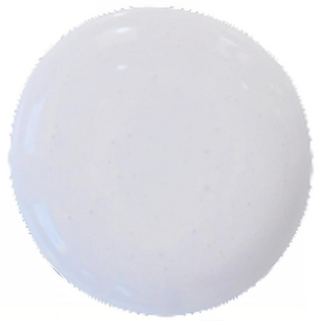 Glossy round surface in Purple Posies by Old Fashioned Milk Paint on a plain white background.
