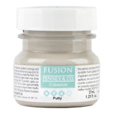 Fusion Mineral Paint Putty, 1.25 fl. oz. jar, all-in-one acrylic paint with matte finish.