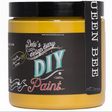 DIY Paint Co. Queen Bee yellow paint jar, eco-friendly, labeled for furniture and clay or chalk projects.