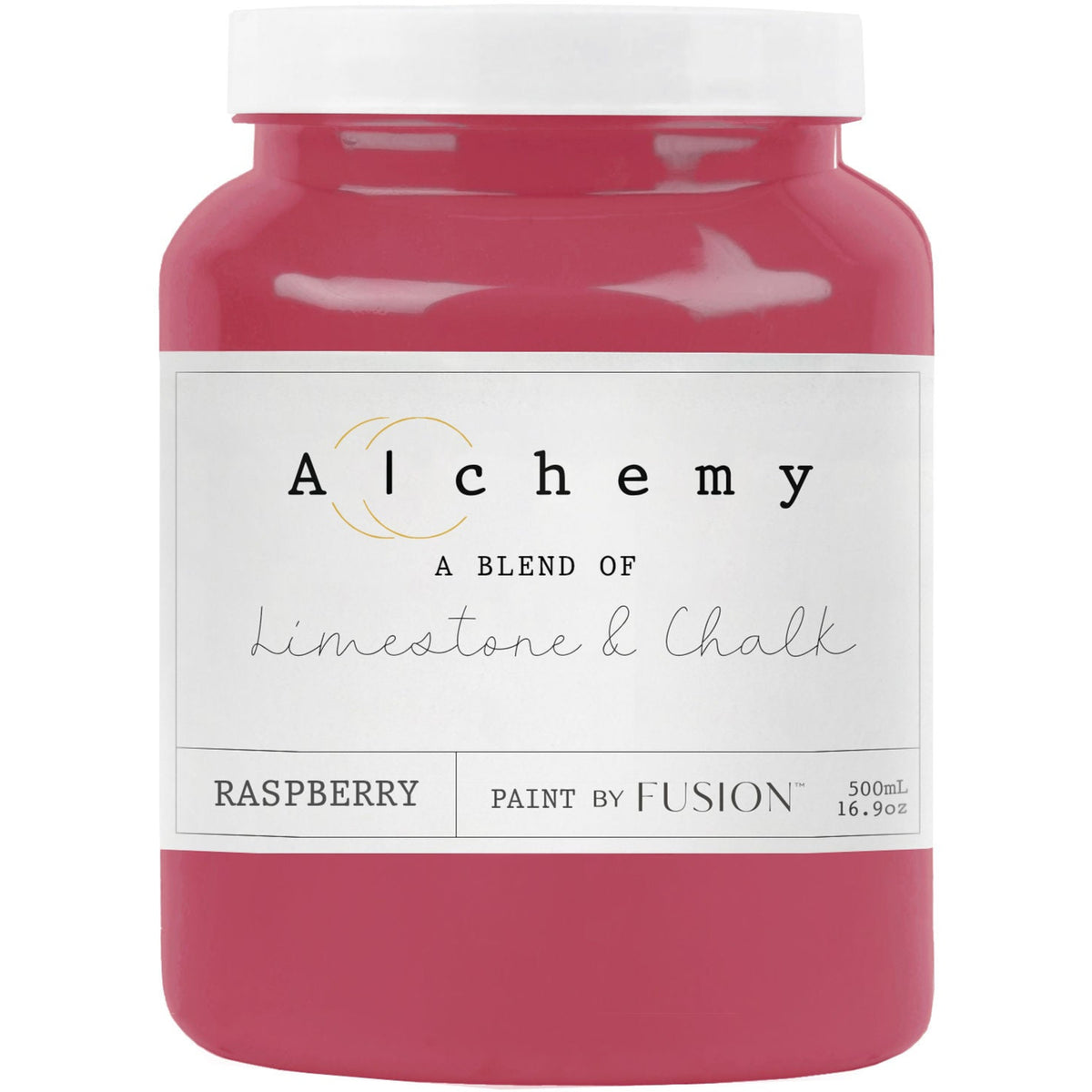 Fusion Mineral Paint Raspberry Alchemy, chalk-style furniture paint, 500ml jar.