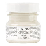 Fusion Mineral Paint Raw Silk, 37 mL jar with white lid and branded label.