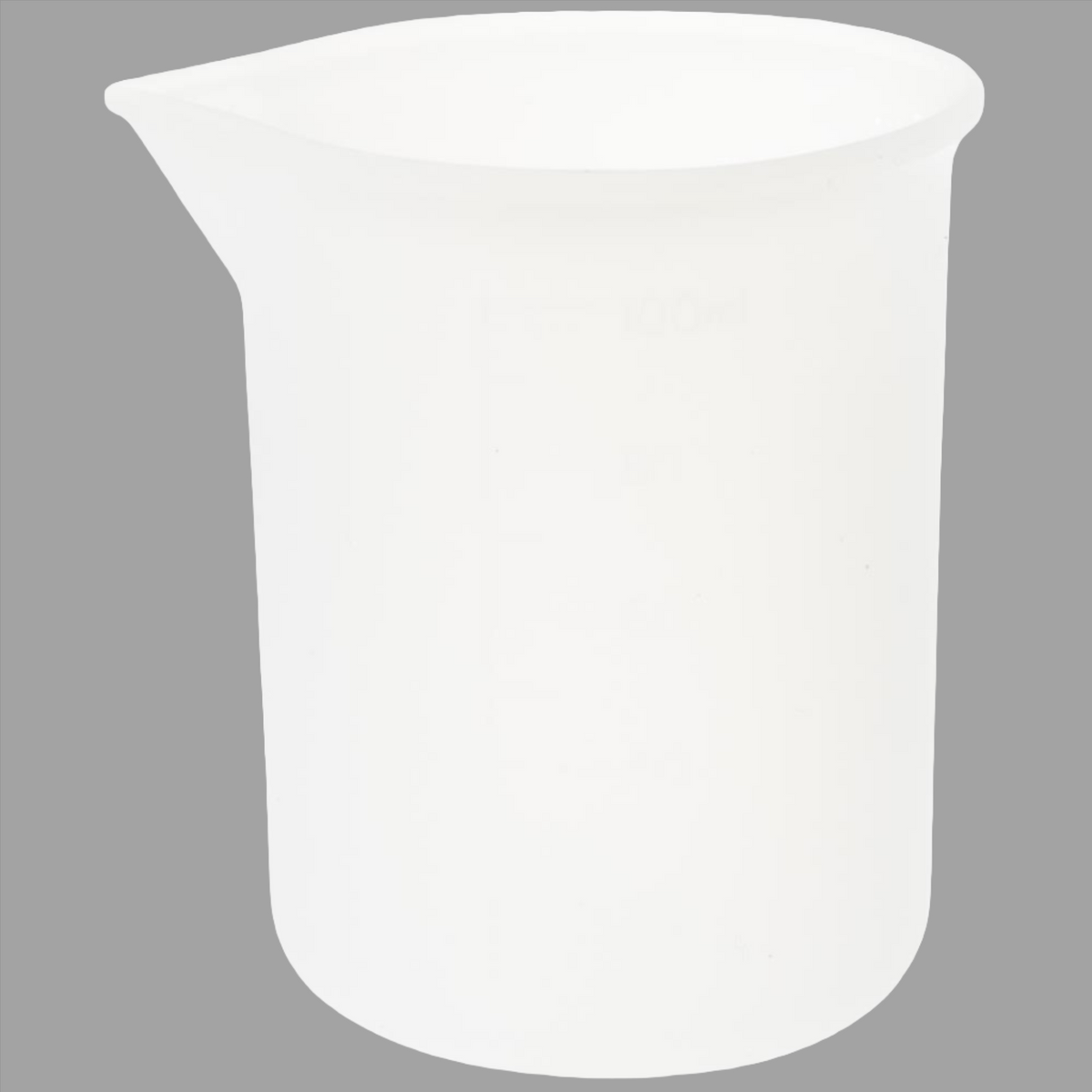 The Notions Resin Pouring Cup, white with spout, suitable for IOD moulds.