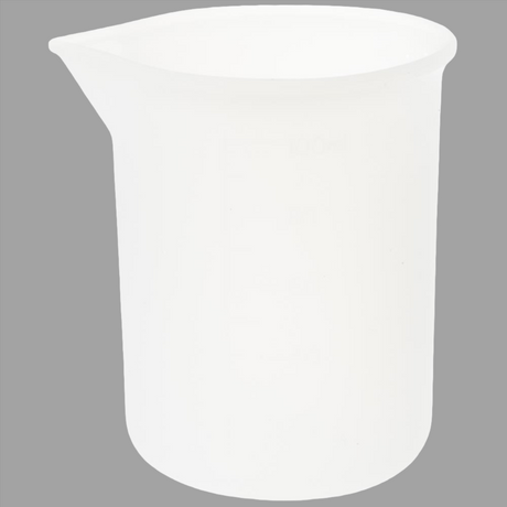The Notions Resin Pouring Cup, white with spout, suitable for IOD moulds.