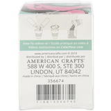 Notions Resin Pouring Cup in clear packaging, suitable for resin and silicone crafting projects.