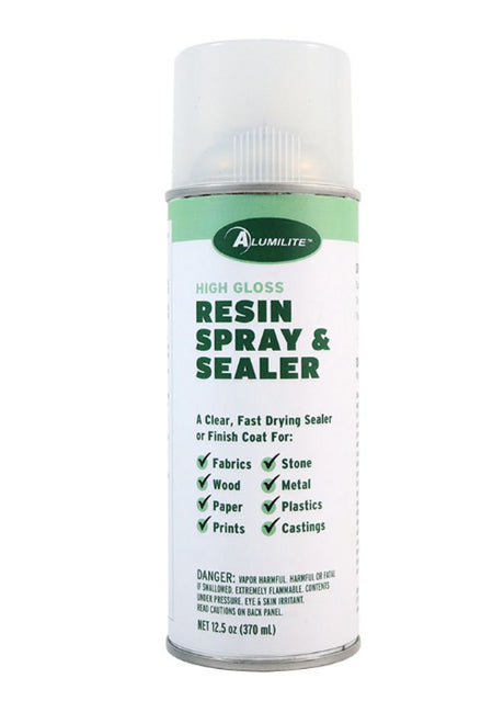 Notions Resin Spray & Sealer (High Gloss) by Alumilite can.