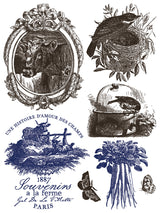 Hameau de la Reine Paint Inlay by IOD - Iron Orchid Designs-The Painted Heirloom