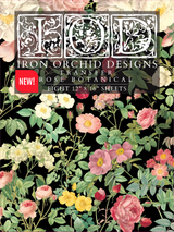 Rose Botanical Transfer by IOD - Iron Orchid Designs @ The Painted Heirloom