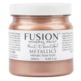 Rose Gold Metallic Fusion Mineral Paint @ Painted Heirloom