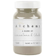Jar of Fusion Mineral Paint, Sage Alchemy color, chalk-style furniture paint with limestone and chalk.