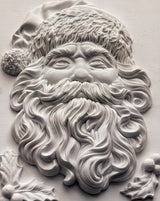 Saint Nick Mould (2025) by I.O.D. showing Santa’s face with hat, beard, holly, and pinecone details. Limited release.