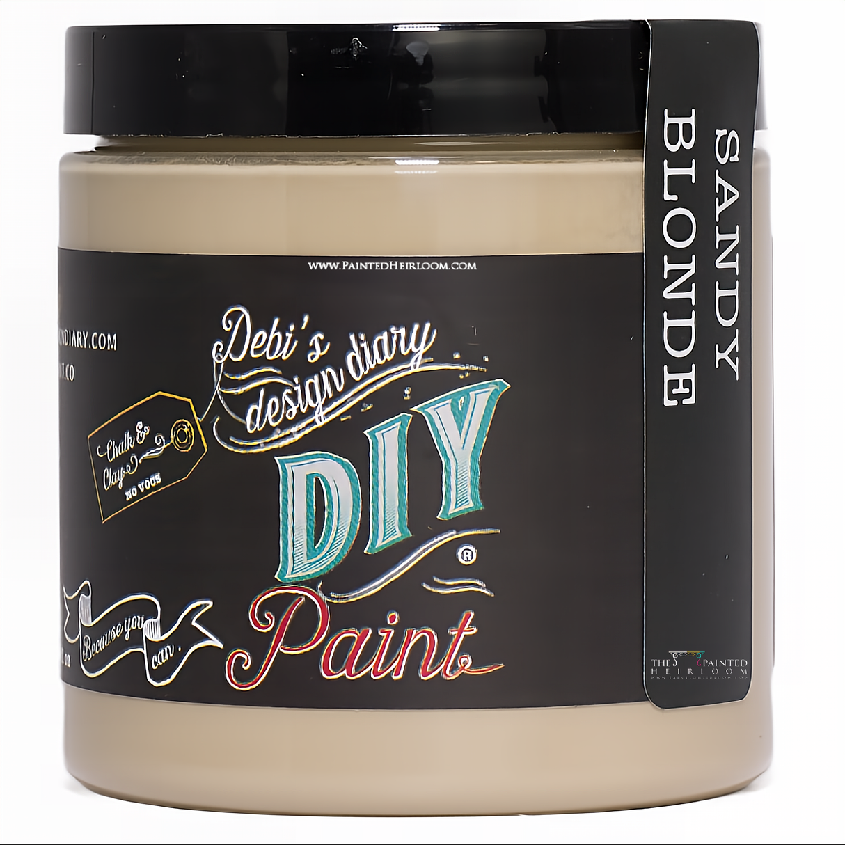 Sandy Blonde DIY Paint @ The Painted Heirloom