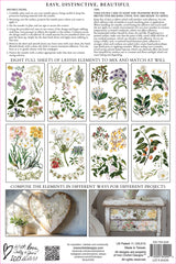 IOD Sarah Featon’s Botanicals Transfer, suitable for customizing surfaces with botanical artwork.