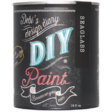 16 fl oz can of Seaglass DIY Paint by DIY Paint Co. with chalkboard label and white text.