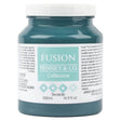 500mL jar of Seaside Fusion Mineral Paint, coastal blue, with a white and teal label.