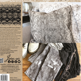 Serpentine Stamp (Retired) by I.O.D. for creating a snakeskin pattern on textiles and accessories.