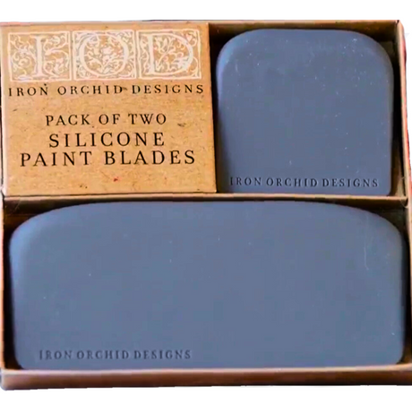 Silicone Paint Blades (2024) (Pack of 2) by IOD - Iron Orchid Designs (New) @ The Painted Heirloom