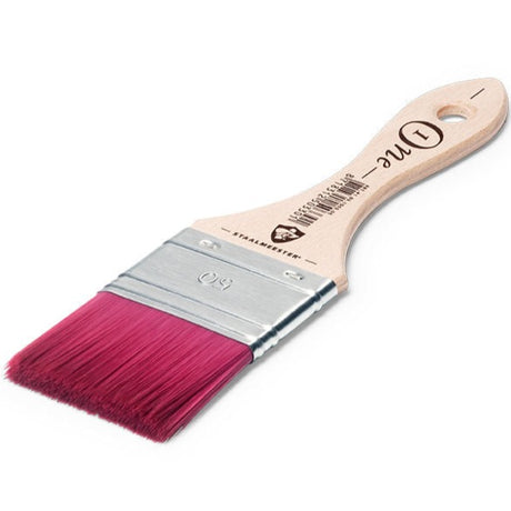 Staalmeester ONE Series 1050 Spalter Flat Blending Synthetic Paintbrush on a plain white background.