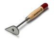 Staalmeester Scraper & Stripper with wood handle, metal shaft, and triangular blade for scraping or stripping tasks.