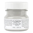 37mL jar of Sterling Fusion Mineral Paint, matte finish with white lid, all-in-one acrylic by Fusion Mineral Paint.