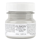 37mL jar of Sterling Fusion Mineral Paint, matte finish with white lid, all-in-one acrylic by Fusion Mineral Paint.