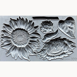 Sunflowers Decor Mould by IOD - Iron Orchid Designs @ Painted Heirloom