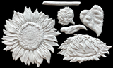 Sunflowers Mould by IOD - Iron Orchid Designs @ The Painted Heirloom