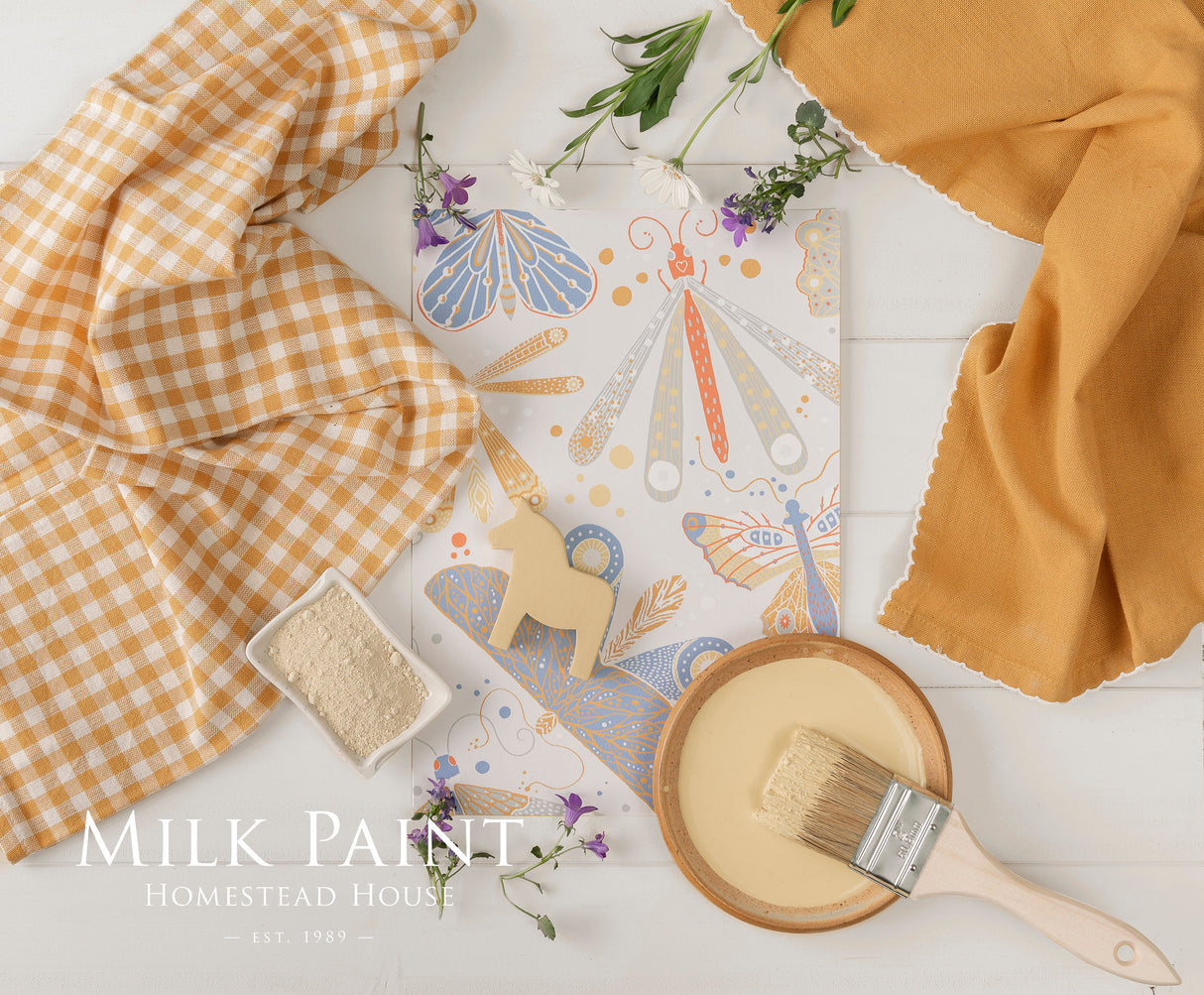 Swedish Yellow Milk Paint by Homestead House-The Painted Heirloom
