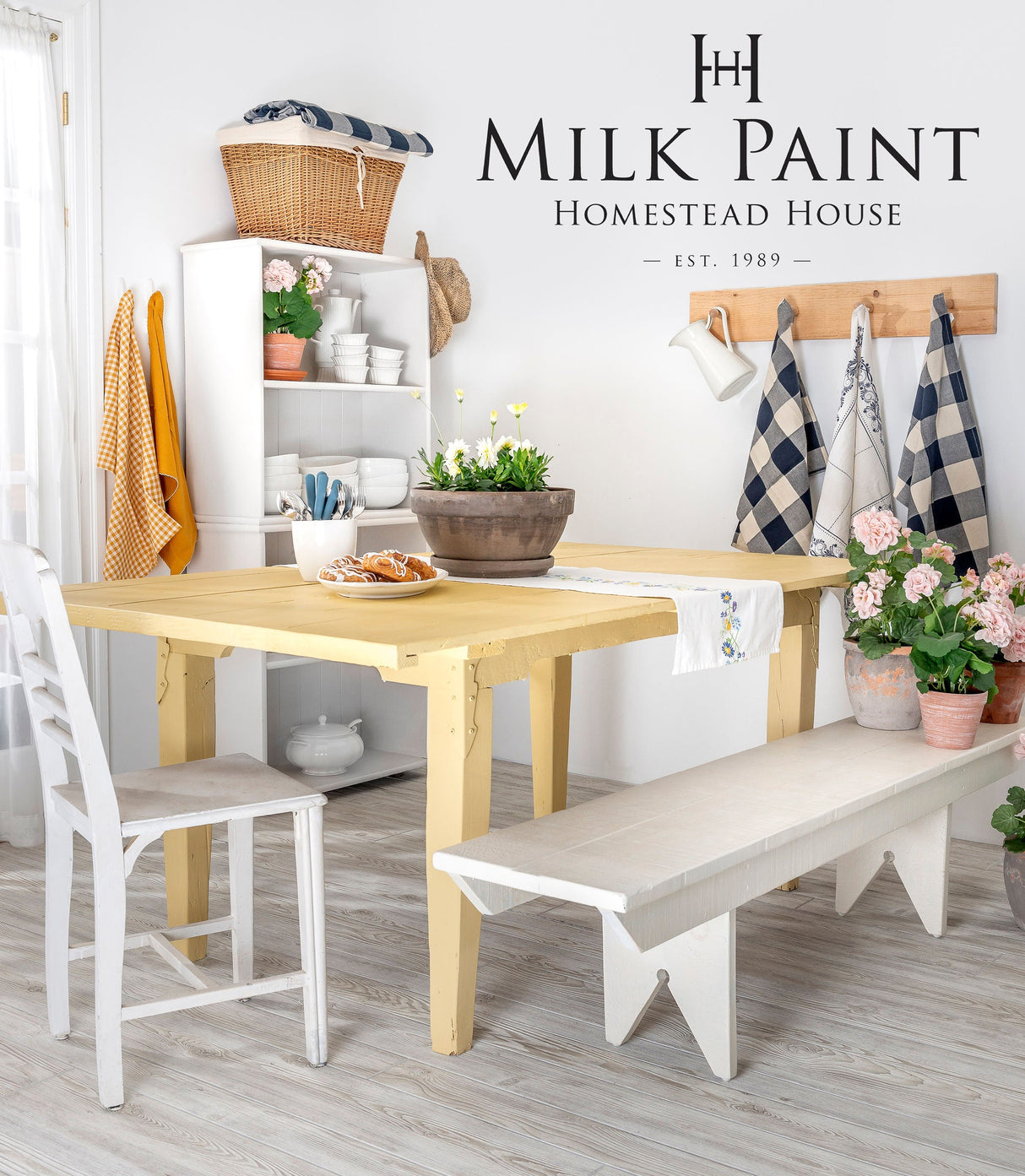 Swedish Yellow Milk Paint by Homestead House-The Painted Heirloom