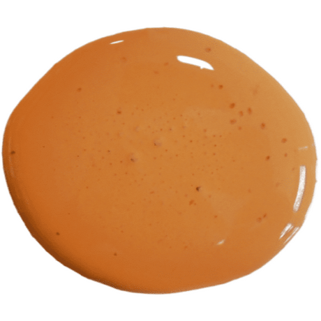 Sweet Potato Milk Paint by Old Fashioned Milk Paint, orange-brown with speckles, shown as a round dollop.