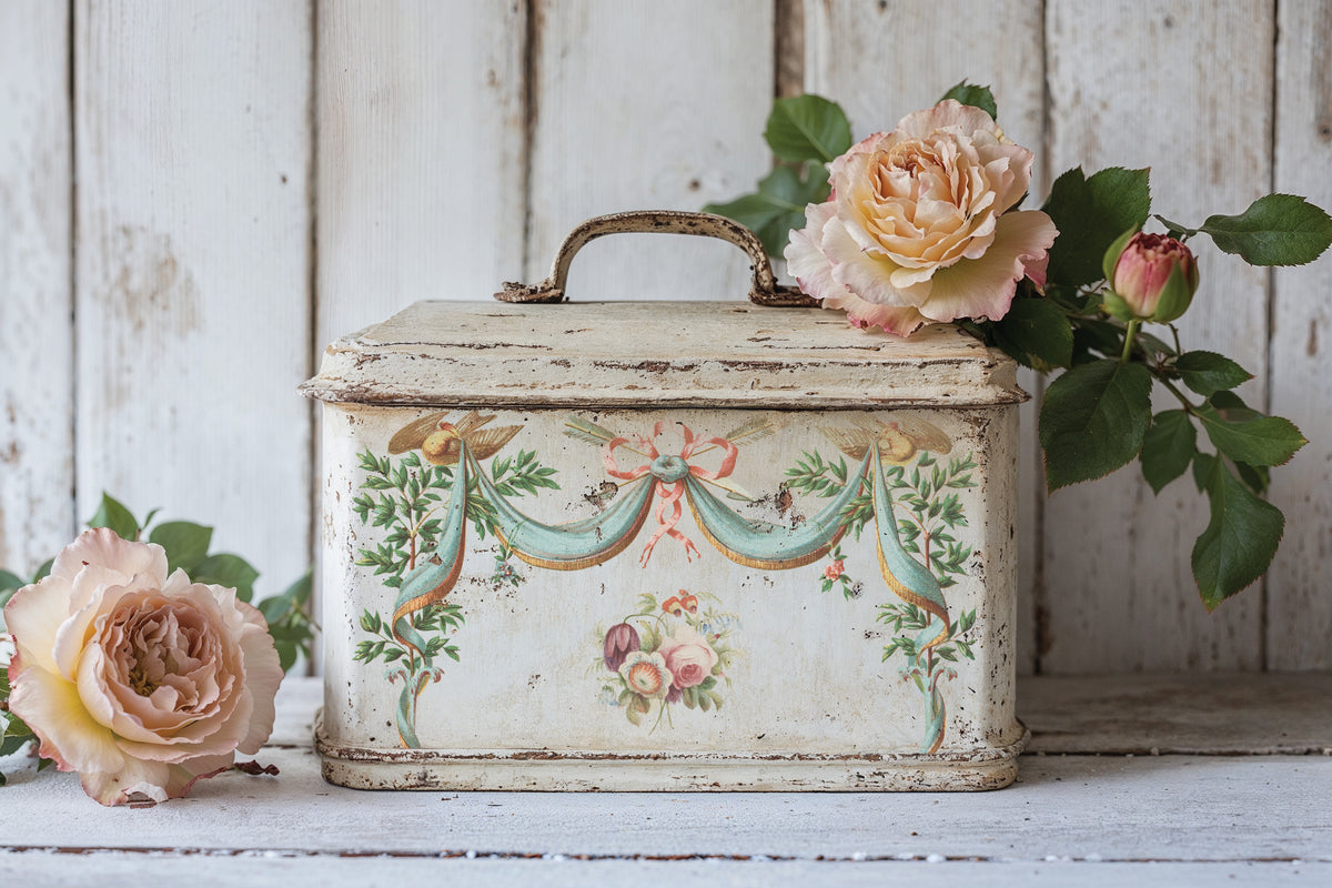 The Belgravia Transfer by IOD featuring vintage teacup design, ideal for floral or rustic-themed décor projects.