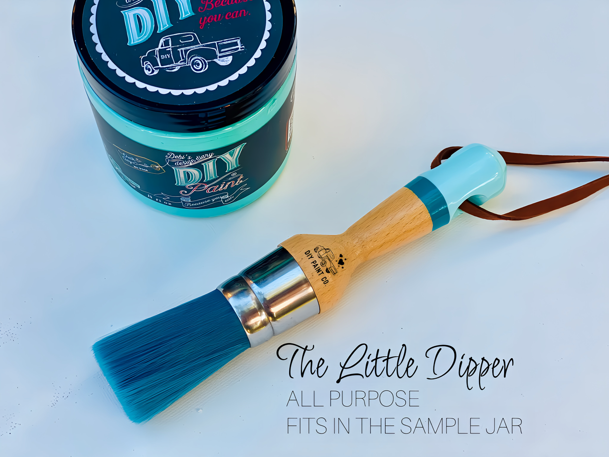 The Little Dipper DIY Paintbrush by Debi's Design Diary @ The Painted Heirloom