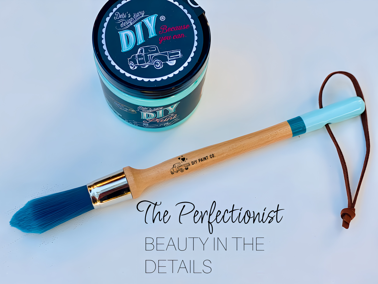 The Perfectionist DIY Paintbrush by Debi's Design Diary @ The Painted Heirloom