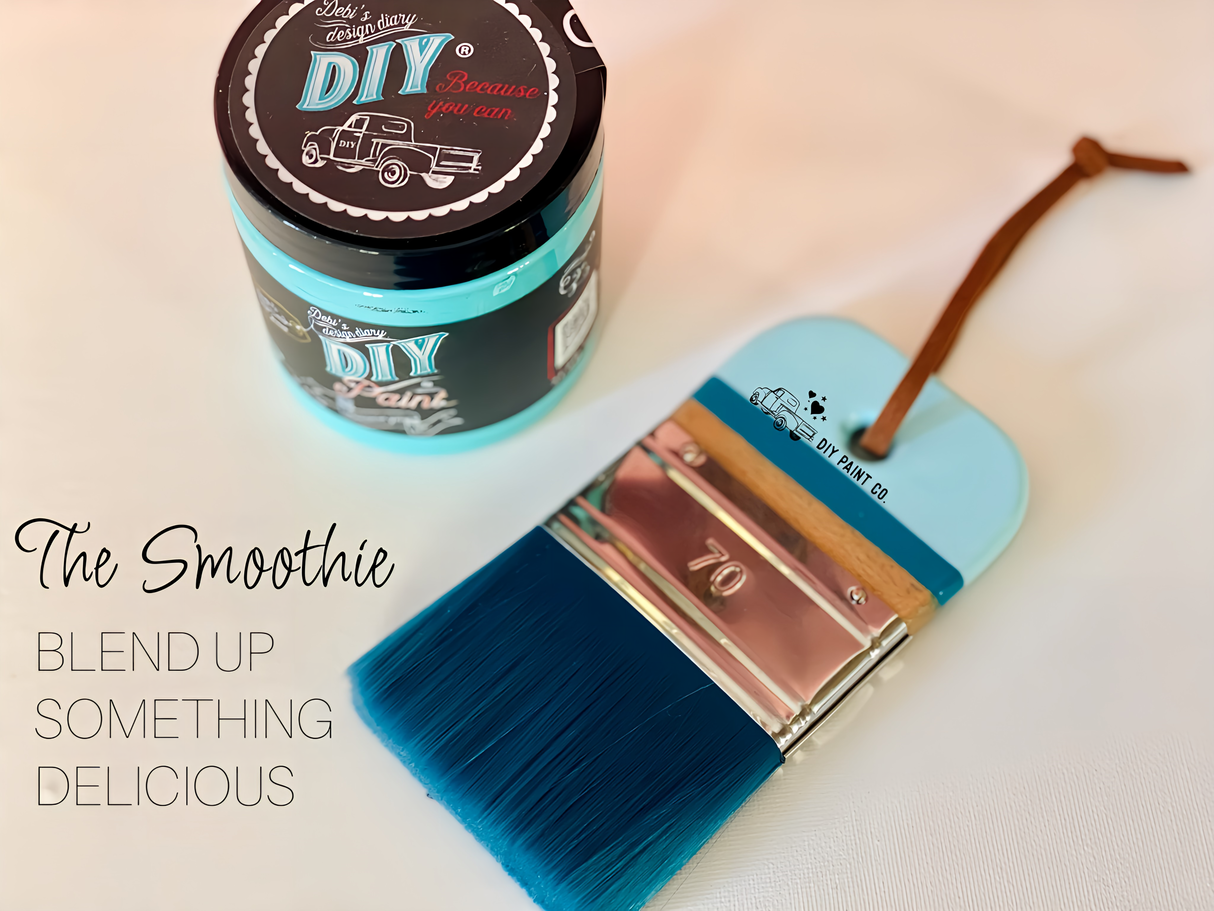 The Smoothie DIY Paintbrush by Debi's Design Diary @ The Painted Heirloom